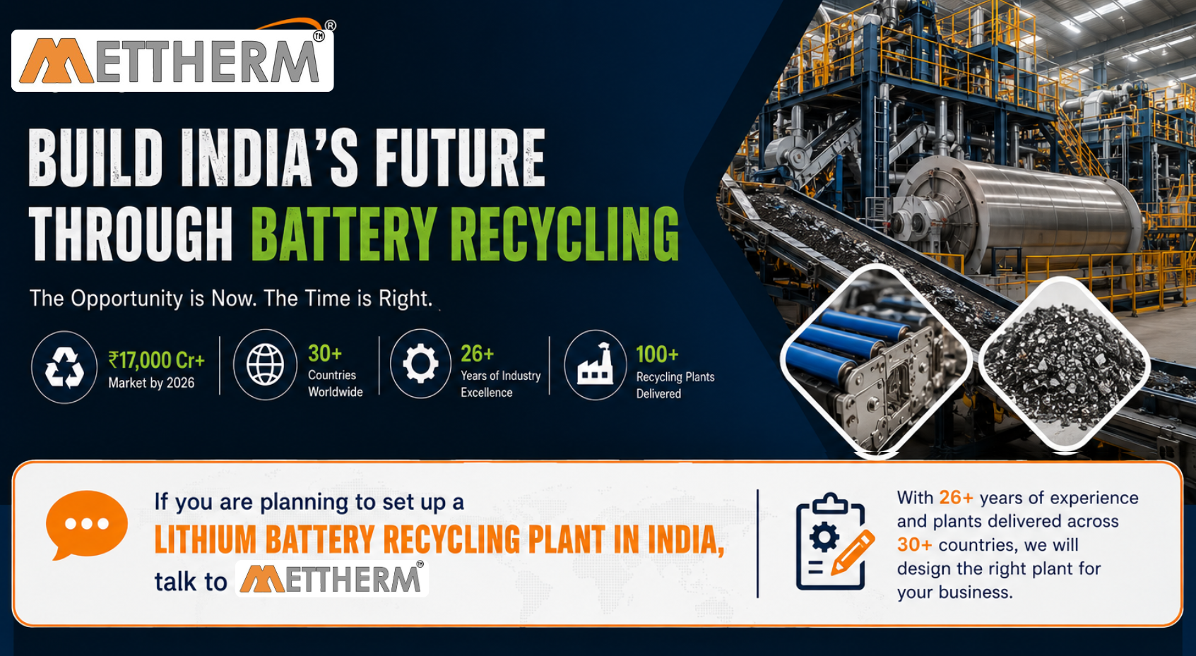 Build India's Future Through Battery Recycling — Mettherm